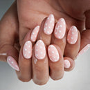 10 Pcs Pure Handmade Nail Art Press-On Nails Almond nails Pink Nails Polka Dot Nails Removable Ladies