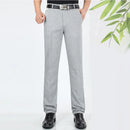 Pants Nice Summer Casual Linen Thin Straight Men Middle-Aged loose Trousers Streetwear Clothes