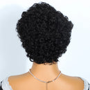 Short Pixie Cut Curly Side Part Lace Hair Wigs For Women Hair Wear Bob Wigs