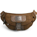 Men Waist Pouch Wear Resistant Canvas Travel Phone Bag High-Quality Toolkit Package