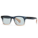 Retro Square Rivets Men Sunglasses Shades UV400 Gradient Women Trending Sun Glasses