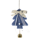 Plush Christmas Tree Bells Pendant Tree Hanging Ornament Merry Christmas Decorations