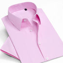 Men's Leisure Business Office Shirt and Short -sleeved Shirt Groom Shirts