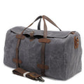 Waterproof Waxed Canvas Luggage Bag Large Capacity Crossbody Bag Travel Weekend Bag For Men Business Trip Duffel Tote Bag