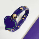 Pet Collars Leather Dog Collar and Tag Set Schnauzer Poodle Yorkshire Terrier Dogs Accessories Cute Cat Collar