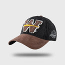 Outdoor Men's Baseball Cap Washed Soft Top Snapback Hat Embroidery