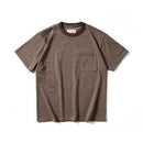 Brown checkered t-shirt on a white background, Obroi