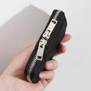 Men Wallet Earbuds Storage Bag Card Holder Case Journey Bank Card Organizer Zipper Coin Purse