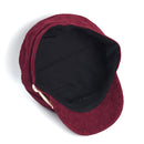 Beret Women Winter Hats For Women Octagonal Caps Female