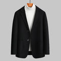 Men's Wool Hand-stitched Double-sided Suit Single-row  Business Casual Suit