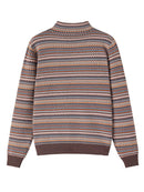 Women Merino Wool Mock Neck Pullover Stylish Sweaters Autumn Female Casual Knitted Jumpers Winter Clothing