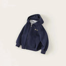 Spring Autumn Children Hoodies 5-14Y Boys Hooded Sweatshirts Coats Tops Preteen Outerwear For Kids Clothing