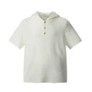 Knitted Hooded Sweater Men Hollow Out Summer Thin High Loose Tops Men