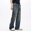 Men Jeans Flared Pants Kick Flare Denim Pants Bootcut Trousers Full Length Men Jeans