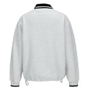 POLO Collar Splice Sweatshirt Men Women Loose Embroidered Fashion Casual Pullover Hoodies Sweatshirts