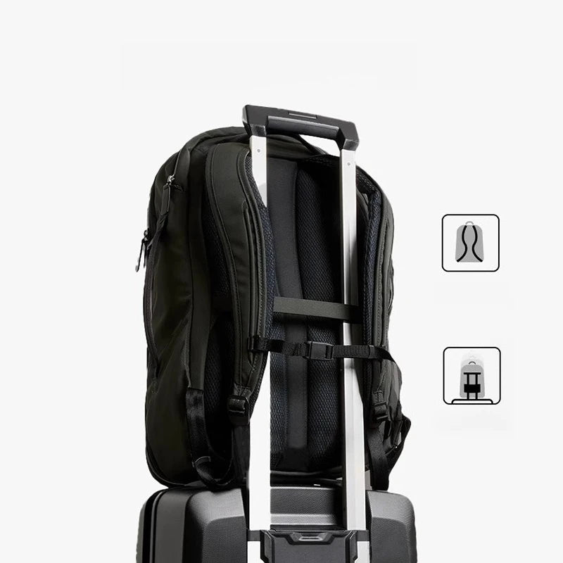 Travel backpack 30L lightweight men business trip laptop bag 16-inch large-capacity backpack