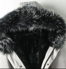 Short Fur Coat Men Coats Winter Thickened Parkas Men Clothing Mink Fur Liner Detachable Jackets with Fur Collar