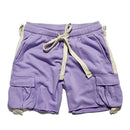 Side Striped Shorts Men's Retro Shorts Summer Casual Loose Shorts