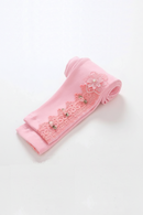 Spring Girls Pants Flower for Kids Children Tights Teenager Casual Clothes Baby Leggins 1-10years