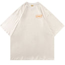 Vintage American Style T Shirt Hip Hop Retro Streetwear Tshirt Men Punk Cotton Oversized Tee Top