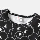 Toddler Boy Little Bear Short-sleeve Tee and Shorts Set