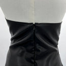 Spring Summer Women Style Dark Goth Halter Neck Slimming Maxi Dress