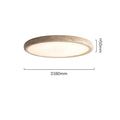Cream Warm Room Bedhead Ceiling Light Fixtures Yellow Travertine Corridor Living Room Restaurant Led Ceiling Lamps