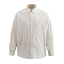 White striped shirt on a white background, Obroi