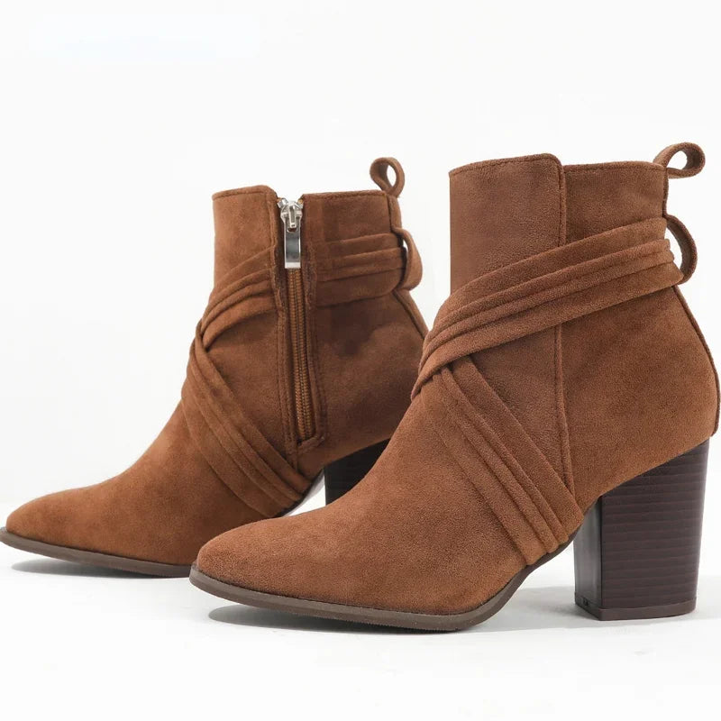 Women Ankle Boot Autumn Winter Pumps Short Boot Casual Shoe Designer Women Boot