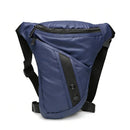 Blue waist bag with black accents on a white background, Obroi