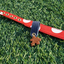 Leather Pet Collars Correa Perro Small Dog Collar Dachshund Puppy Accessories Polka Dots Cat Collar