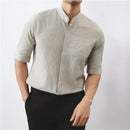 Summer Men Short Sleeve Shirts Men Slim Shirt Men Dress Shirts