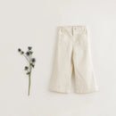 Girls Cotton Slim Jeans Flared Pants for Autumn French Series