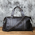 Leather Men Travel Bag Natural Handbag Casual Shoulder Messenger Bag Large Capacity Luggage Bag