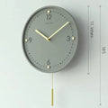 Minimalist Home Silent Wall Clocks Wall Decoration Light Luxury Wall Clock Pared Home Decoration