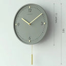 Minimalist Home Silent Wall Clocks Wall Decoration Light Luxury Wall Clock Pared Home Decoration