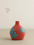 painted ceramic vase living room flower arrangement ornaments creative home accessories