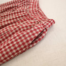 Girl Plaid Wide Leg Pants Women Spring Summer Casual Loose Cropped Pants