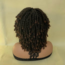 Bob Braided Wig Synthetic Faux Locs Crochet Twist Braiding Wig Dreadlocks Short Wigs For Women