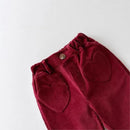 Baby Girl Cotton Trousers With Infant Toddler Child Flared Pant Spring Autumn Baby Clothes 1-7Y