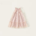 Pink floral dress on a white background, Obroi