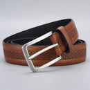 Classic Vintage Emboss Belts For Men Famous Waist Male Strap Belt for Jeans