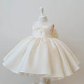 Little Girl Princess Dress Summer Girls' Satin Ball Gown Baby's Birthday Dress