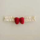Princess Lace Florwers Bowknot Baby Headbands Elastic Girl Hair Bands Newborn Infant Accessories