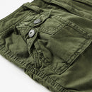 Retro Tactical Cargo Shorts Overalls Men Straight Loose Boardshorts