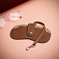 Portable Glasses Bag Soft Leather Sunglasses Pouch Slim Glasses Case Holder Glasses Travel Sunglasses Pouch