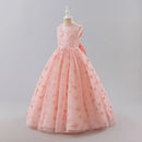 Girls Dresses for Party and Wedding Lace Sleeveless Flower Girl Dresses Summer Children Prom Dresses 3-13 Years