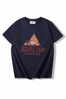 Men Cotton Crew Neck Casual Summer Tees