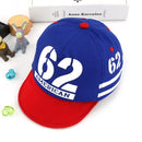 Baby Baseball Cap Spring Summer Patchwork Infant Girl Boy Visor Cap Soft Cotton Cartoon Letter Newborn Sun Hat