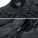 Baseball Jacket Men Fleece Sleeve Patchwork Jackets Coats Spring Autumn Varsity Jacket Male Outerwear Khaki